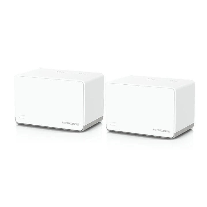 Mercusys Halo H70X Sistema Wi-Fi 6 Mesh AX1800 Doble Banda - 2 Unidades Halo - Cobertura hasta 550 m² - Color Blanco 1