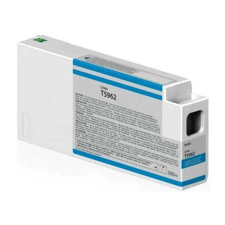 Epson T5962 Cyan Cartucho de Tinta Pigmentada Generico - Reemplaza C13T596200 1