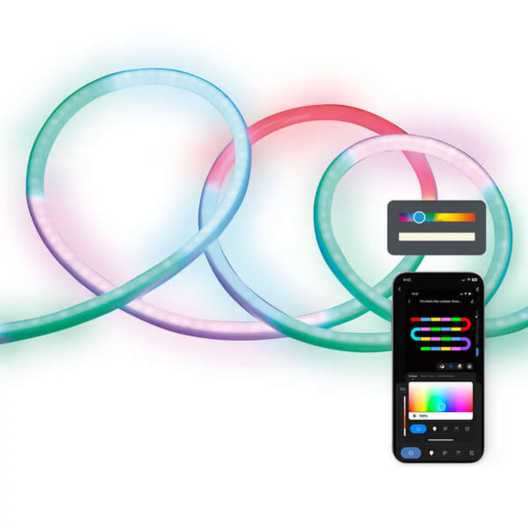 Ksix Smartled Outdoor Neon Flexible LED - RGBIC - IP65 - 5m 1