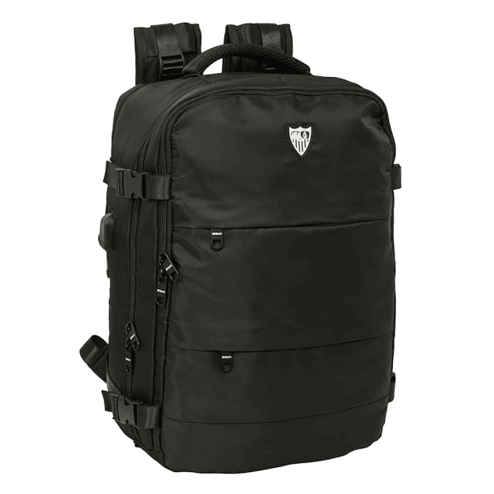 Safta Sevilla FC Mochila de Cabina - Bolsillo para Portatil hasta 15.6