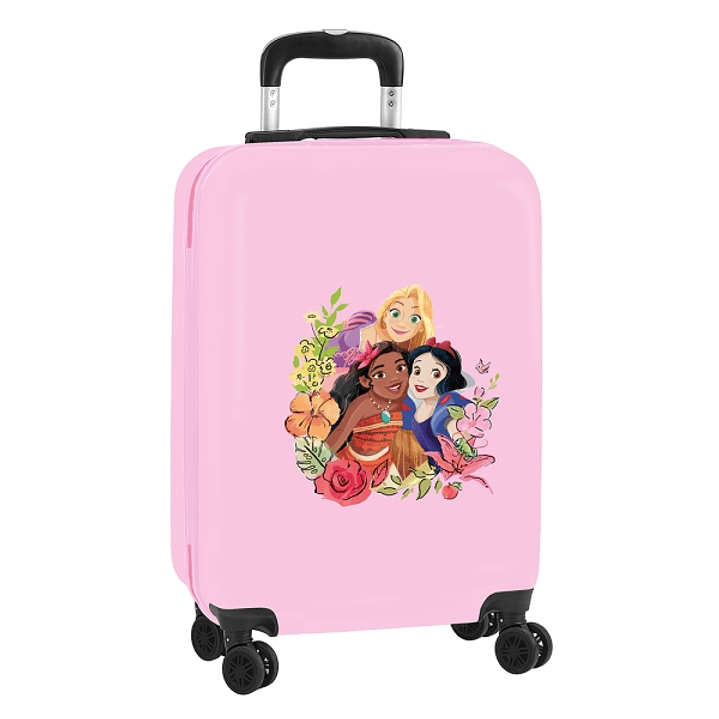 Safta Princesas Disney Magical Maleta Trolley de Cabina 20 - ABS y PC - Cierre con Candado - Interior Organizado - Ruedas Giratorias - Ajustable - 40 1