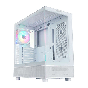 Abysm Danube Sava H400 White Caja Torre ATX, ITX, Micro ATX - Lateral y Frontal Cristal Templado - 3.5