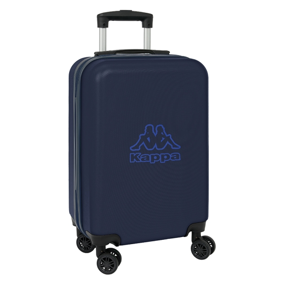 Safta Kappa Blue Night Maleta Trolley de Cabina 20 - Cierre con Candado - Interior Forrado - Bolsillo de Red - Ruedas Giratorias - Mango Extensible - 1