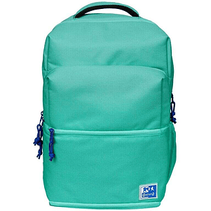 Oxford +LB B-Out Mochila Escolar - Compartimento Isotermico - Cremallera Expandible - Tirantes Acolchados y Ajustables - Tamaño 42x30x15cm - Color Tur