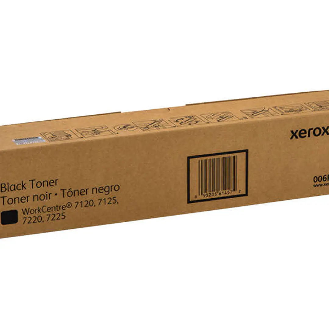 Xerox WorkCentre 7120/7125/7220/7225 Negro Cartucho de Toner Original - 006R01457 1