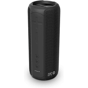 SPC Altavoz Bluetooth Portatil Sound Zenith - Potencia 24W - Autonomia 12 Horas - Proteccion IPX7 - True Wireless Stereo - Manos Libres - Diseño Tubo 