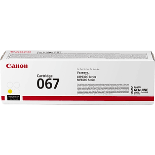 Canon 067 Amarillo Cartucho de Toner Original - 5099C002