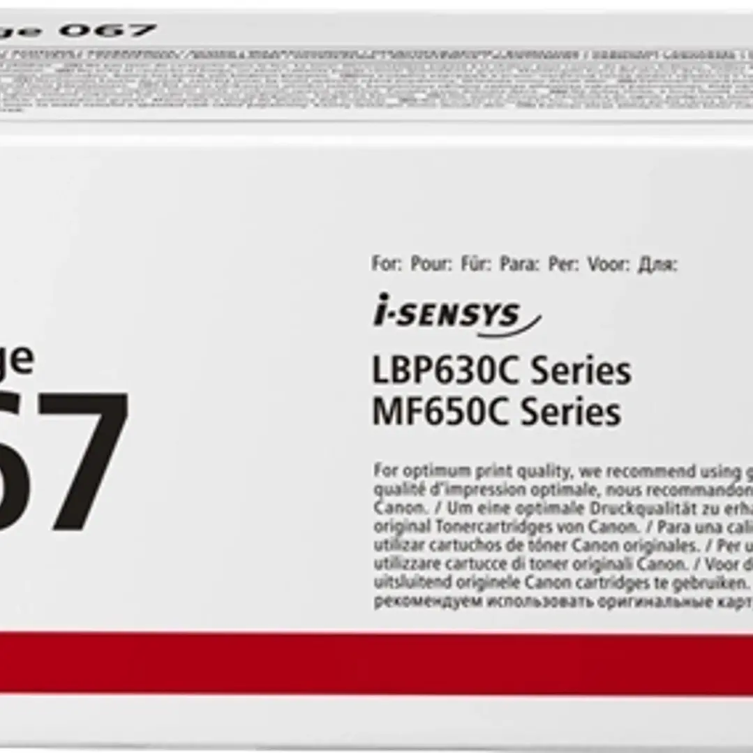 Canon 067 Magenta Cartucho de Toner Original - 5100C002 1