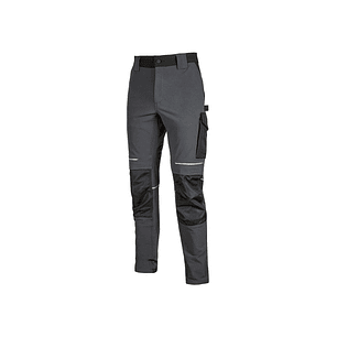 Upower Atom Pantalon Stretch Resistente - Talla XS - Repelente al Agua, Transpirable, Secado Rapido, Bolsillos Multifuncionales, Proteccion Rodillas C