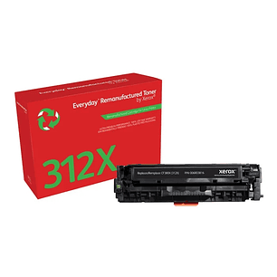 Xerox Everyday HP CF380X Negro Cartucho de Toner Remanufacturado - Reemplaza 312X