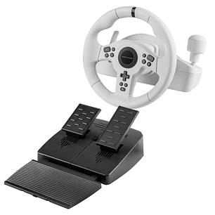 Mars Gaming MWH-RSXONE Juego de Volante 270º y Pedales de Carreras XL - Respuesta Instantanea - Vibracion Inmersiva - Levas y Palanca Secuencial Integ