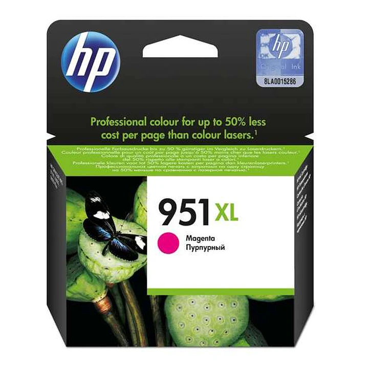 HP 951XL Magenta Cartucho de Tinta Original - CN047AE 1
