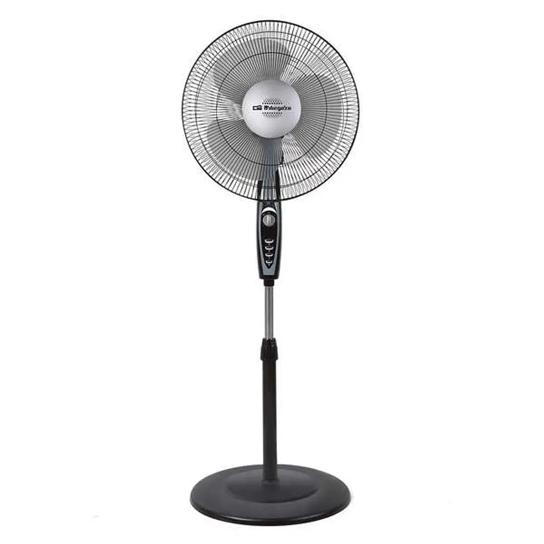 Orbegozo SF 3347 Ventilador de Pie Potente y Eficiente - Amplia Superficie de Ventilacion - Cabezal Multiorientable - Temporizador de 2h - Facil Manip 1