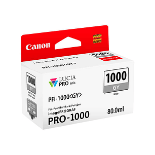 Canon PFI1000 Gris Cartucho de Tinta Original - PFI1000GY/0552C001
