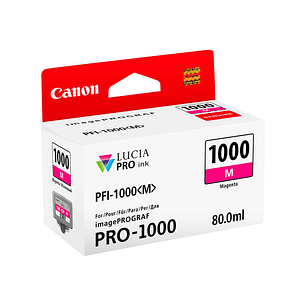 Canon PFI1000 Magenta Cartucho de Tinta Original - PFI1000M/0548C001