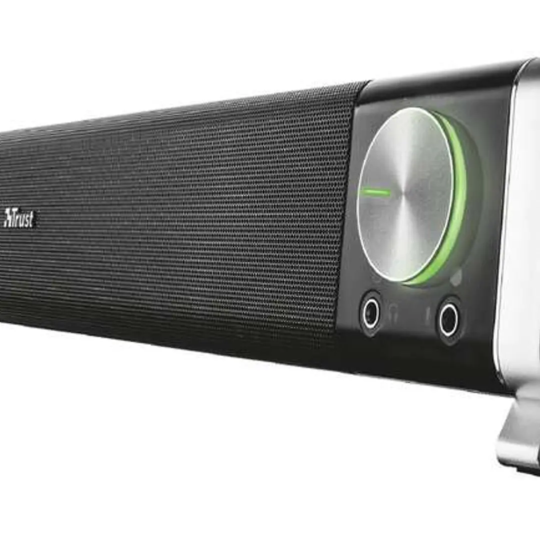 Trust Asto Barra de Sonido USB 12W - Entrada Jack 3.5mm - Cable de 1.40m - Color Negro 1