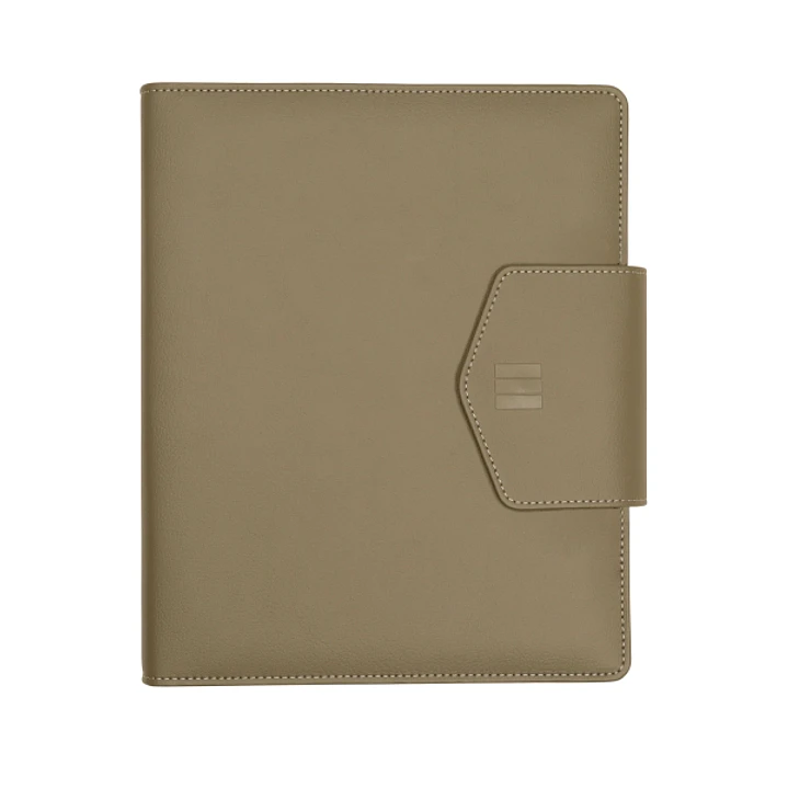 Finocam Open Nopal Agenda Organizador en Catalan - Anual 2026 - Formato 1000 - 215x40x250mm - Semana Vista en Vertical - Color Verde Oliva 1