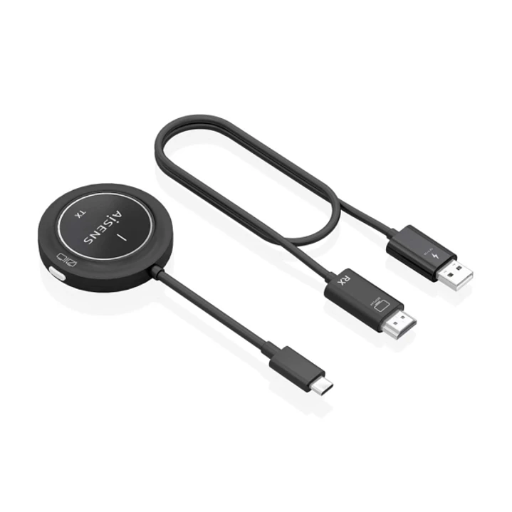 Aisens USB-C a HDMI Inalambrico 1080P 60Hz 30m - Color Negro 1