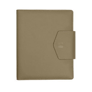 Finocam Open Nopal Agenda Organizador - Anual 2026 - Formato 1000 - 215x40x250mm - Semana Vista en Vertical - Color Verde Oliva