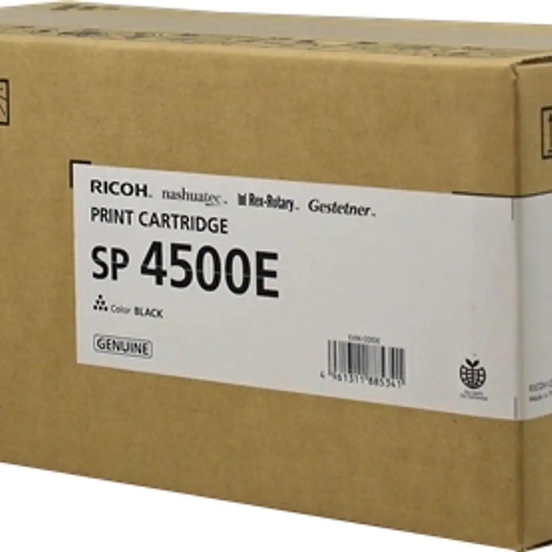 Ricoh Aficio SP3600/SP3610/SP4500/SP4510 Negro Cartucho de Toner Original - SP4500E/407340 1
