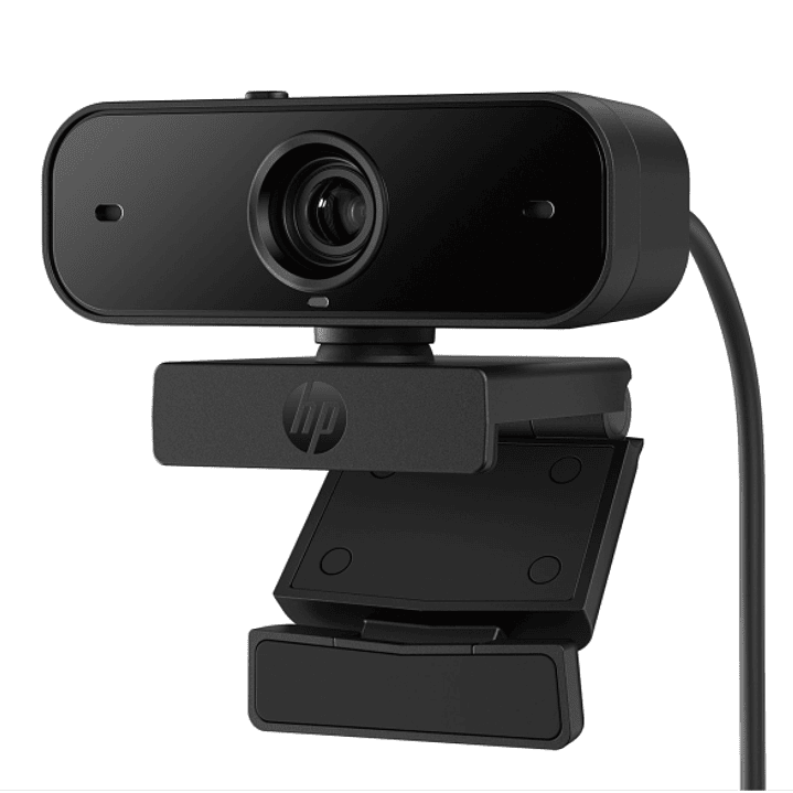 HP 435 Webcam Full HD 1080p - Autofoco - Correccion Automatica de Luz y Color - Campo de Vision 85° - Doble Microfono con Reduccion de Ruido - Giro 36 1