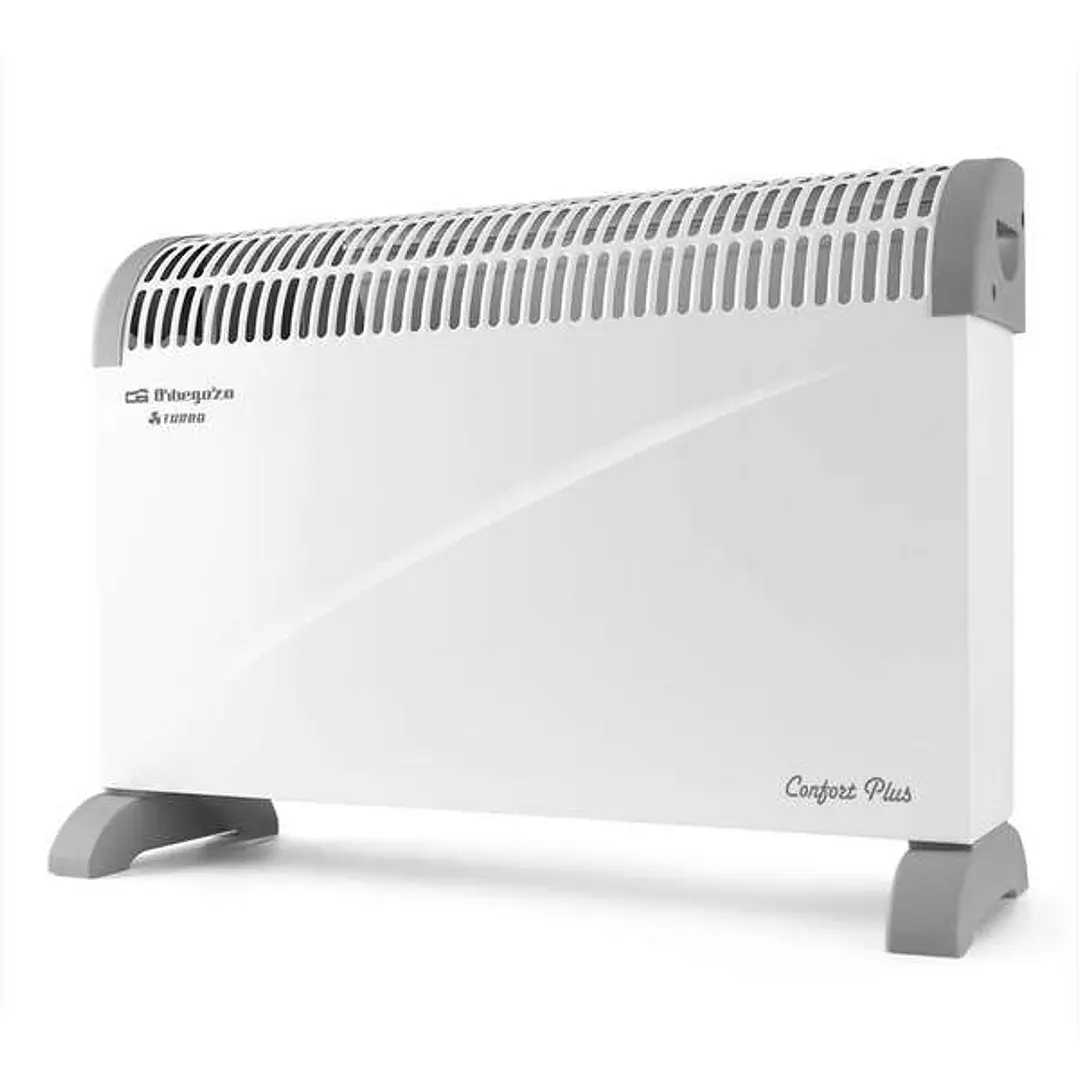 Orbegozo Convector CVT 3400 B - Calor Rapido y Homogeneo - Potencia Regulable - Seguridad Ante Sobrecalentamiento - Ideal para Espacios Pequeños 1