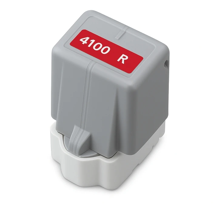 Canon PFI4100 Rojo Cartucho de Tinta Pigmentada Generico - Reemplaza PFI4100R/6785C001 1