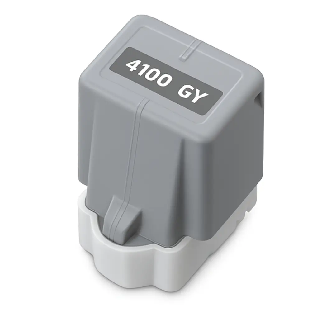 Canon PFI4100 Gris Cartucho de Tinta Pigmentada Generico - Reemplaza PFI4100GY/6783C001 1