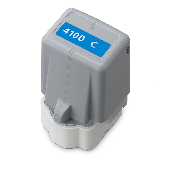 Canon PFI4100 Cyan Cartucho de Tinta Pigmentada Generico - Reemplaza PFI4100C/6778C001 1