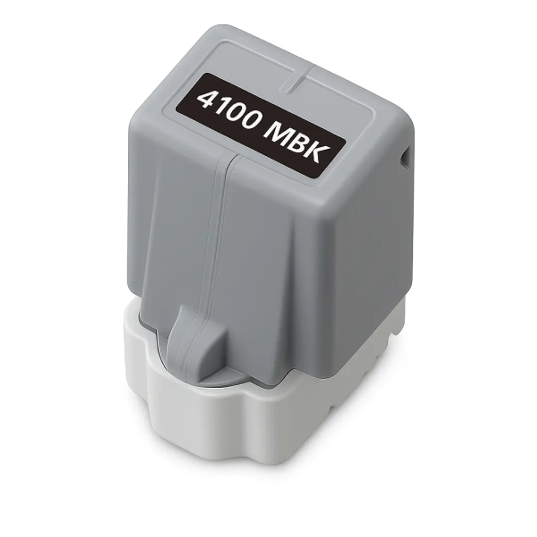 Canon PFI4100 Negro Mate Cartucho de Tinta Pigmentada Generico - Reemplaza PFI4100MBK/6776C001 1