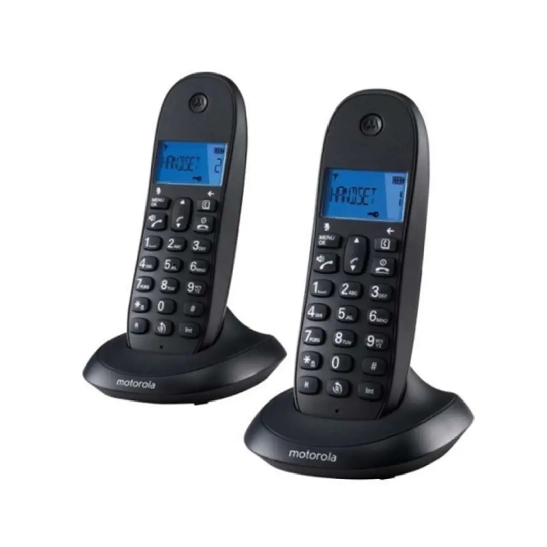 Motorola C1002L Telefono Inalambrico Dect + 1 Supletorio - Identificador de Llamada - Manos Libres 1