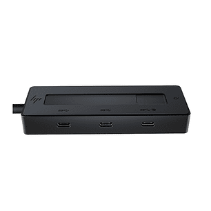 HP Hub Multipuerto 4K USB?C - 4 Puertos USB?C 10Gbps - Power Delivery 65W - Salida de Video 4K via DisplayPort Alt Mode - Diseño Compacto 50% Plastico