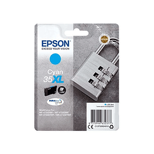 Epson T3592 (35XL) Cyan Cartucho de Tinta Original - C13T35924010