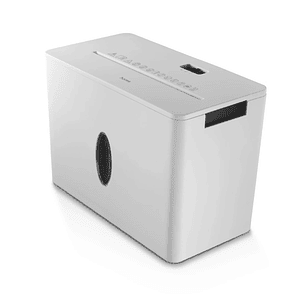 Hama Safe x40-W Destructora de Papel Manual - 210W - 8L - Destruye hasta 4 Hojas - Velocidad 1.8m/min - Corte Transversal P-4 - Destruye Bandas Magnet