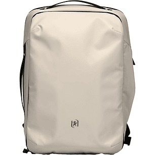 Oxford Identity Mochila Executive 18L - 2 Compartimentos y 12 Bolsillos - Bolsillo Antirobo - Asa Superio y Lateral - 42x32x13cm - Color Beige