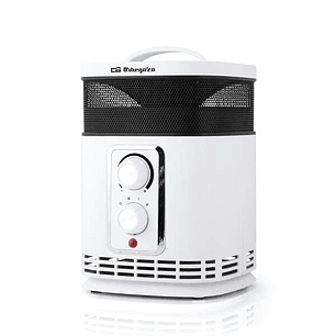 Orbegozo CR 6025 Calefactor Enviroheat - Calefaccion 360° - Potencia 1500W - Diseño Moderno - Termostato Regulable - Modo Ventilador - Seguro y Fiable