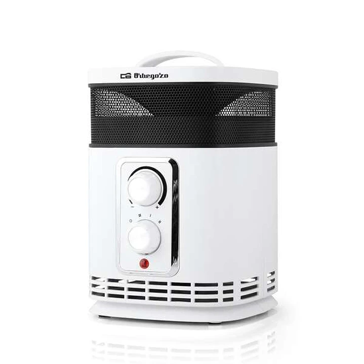 Orbegozo CR 6025 Calefactor Enviroheat - Calefaccion 360° - Potencia 1500W - Diseño Moderno - Termostato Regulable - Modo Ventilador - Seguro y Fiable 1