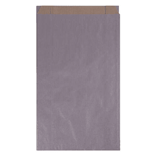 Apli Sobres Kraft Plata 24x43x7mm - Papel Kraft 50g/m² - Reutilizables y Reciclables - Pack de 250