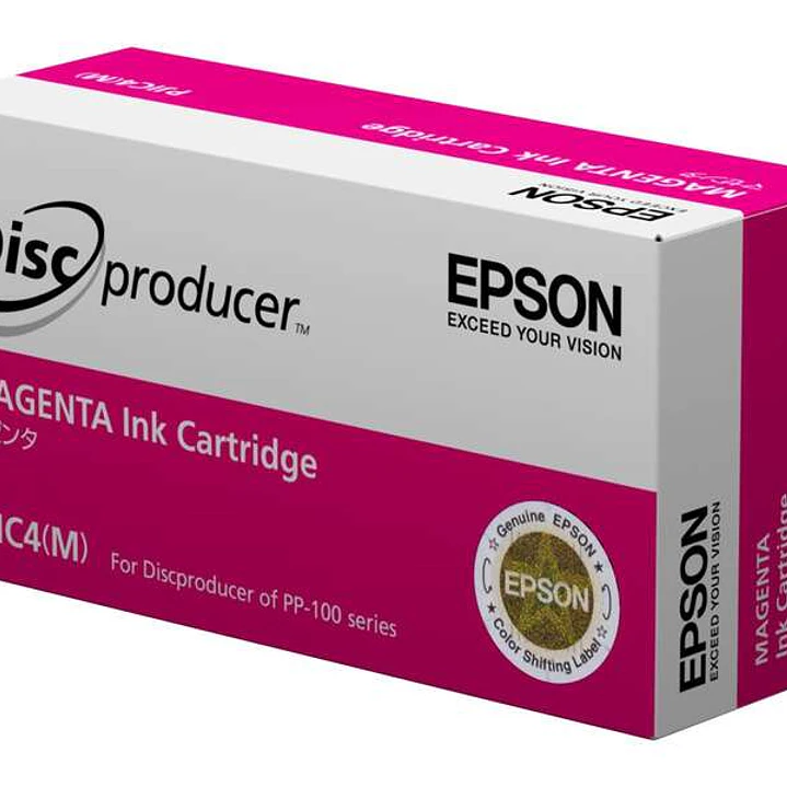 Epson PJIC4/PJIC7 Magenta Cartucho de Tinta Original - C13S020691/C13S020450 1