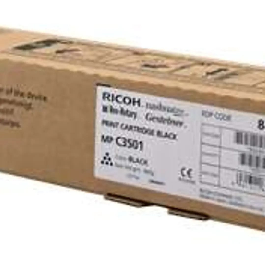 Ricoh Aficio MP-C3001/MP-C3501 Negro Cartucho de Toner Original - 842047/841424/841579 1