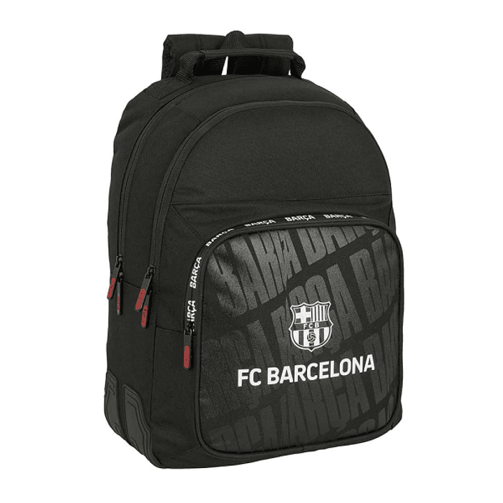 Safta F.C.Barcelona Mochila con 2 Compartimentos - Antirozaduras - Adaptable a Carro - Bolsillo Frontal - Portabotellas - Tirador Doble - Hombreras Er 1