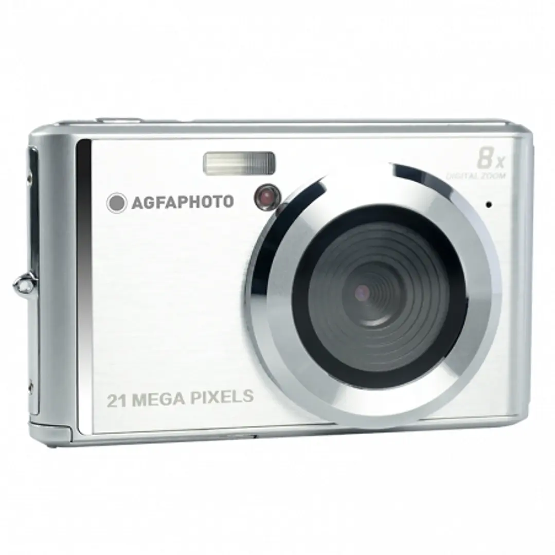 Agfaphoto DC5200 Camara Digital -  Sensor CMOS - Zoom Optico 8x - Color Plata 1