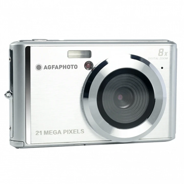 Agfaphoto DC5200 Camara Digital -  Sensor CMOS - Zoom Optico 8x - Color Plata 1