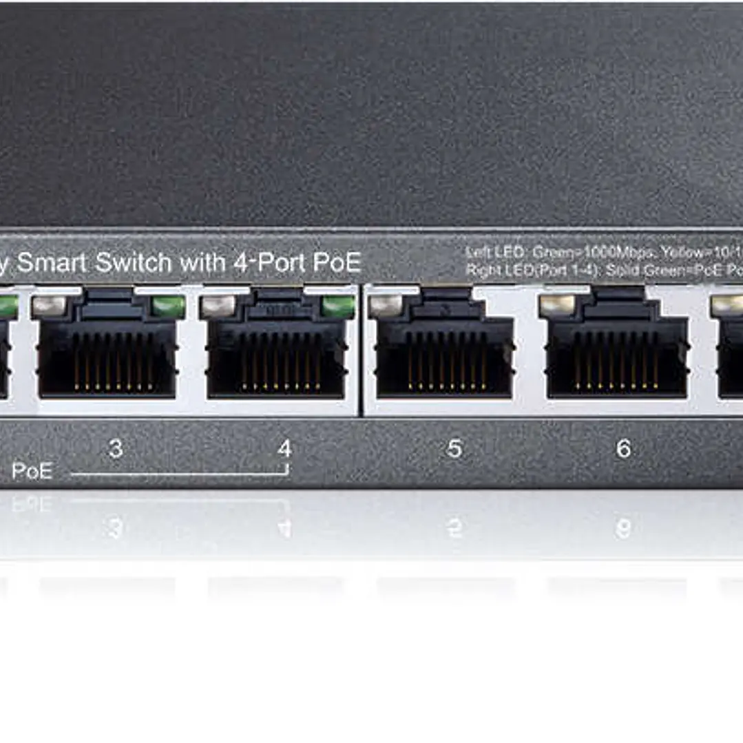 TP-Link Switch Easy Smart de 8 Puertos Gigabit - 4 Puertos PoE 1