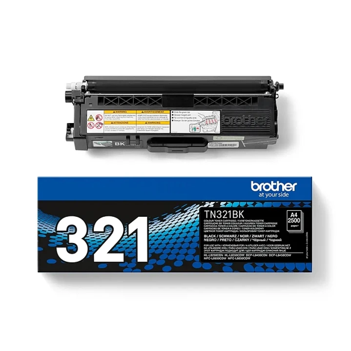 Brother TN321 Negro Cartucho de Toner Original - TN321BK 1