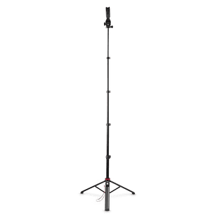 Hama Solid 160 2D Palo Selfie con Tripode - Disparador Bluetooth 5.3 - Aluminio y Plastico - Extensible hasta 160cm - Color Negro