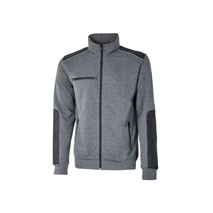 Upower Snug Sudadera Acolchada con Cremallera - Talla 6XL - Bolsillos con Cierre, Refuerzos Antiabrasion, Insertos Reflectantes, Proteccion DPI1 - Col 1