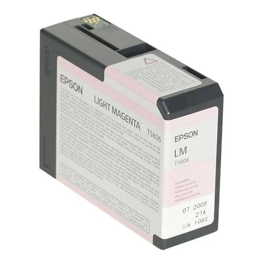 Epson T5806 Magenta Light Cartucho de Tinta Original - C13T580600 1