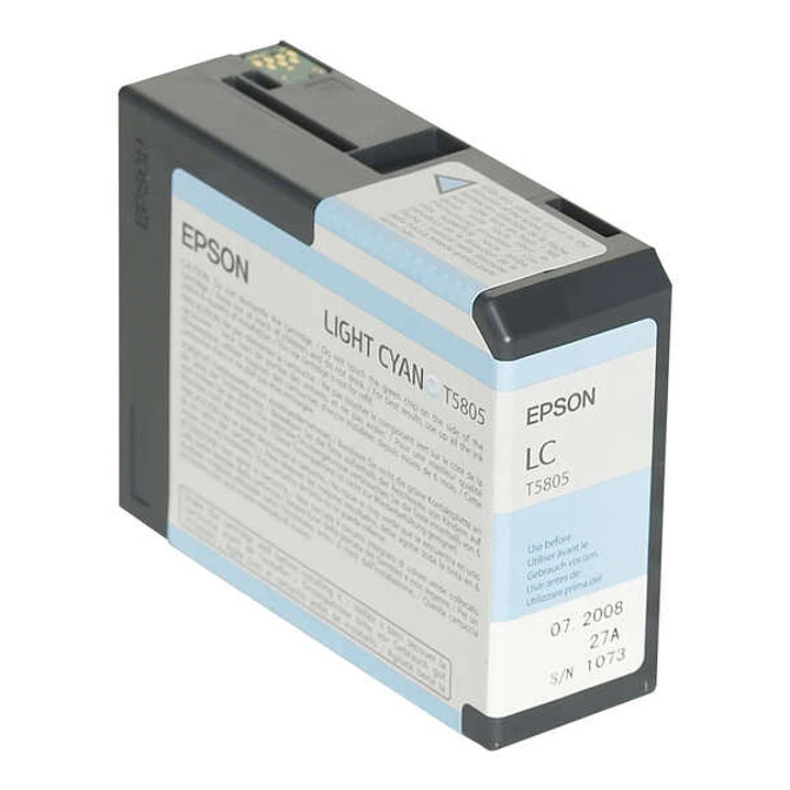 Epson T5805 Cyan Light Cartucho de Tinta Original - C13T580500 1