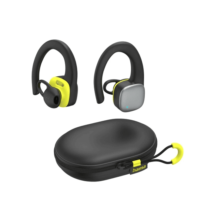 Hama Spirit Athletics Auriculares Deportivos - Bluetooth - Autonomia hasta 7h - Microfono Omnidireccional - Rango 10m - IPX5 - Asistente de Voz - Carg 1